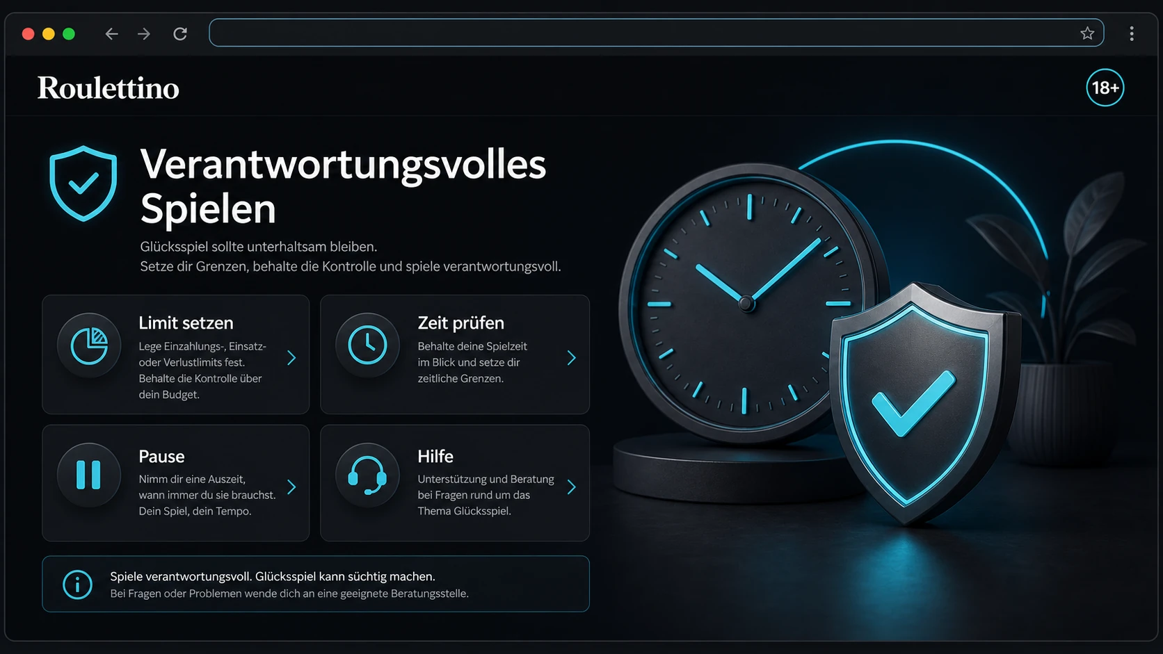 Verantwortungsvolles Spielen